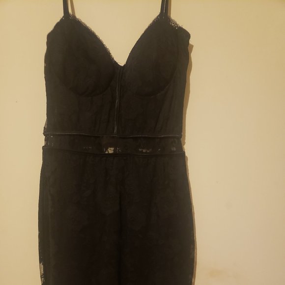 Tight Black Dress - Picture 1 of 5